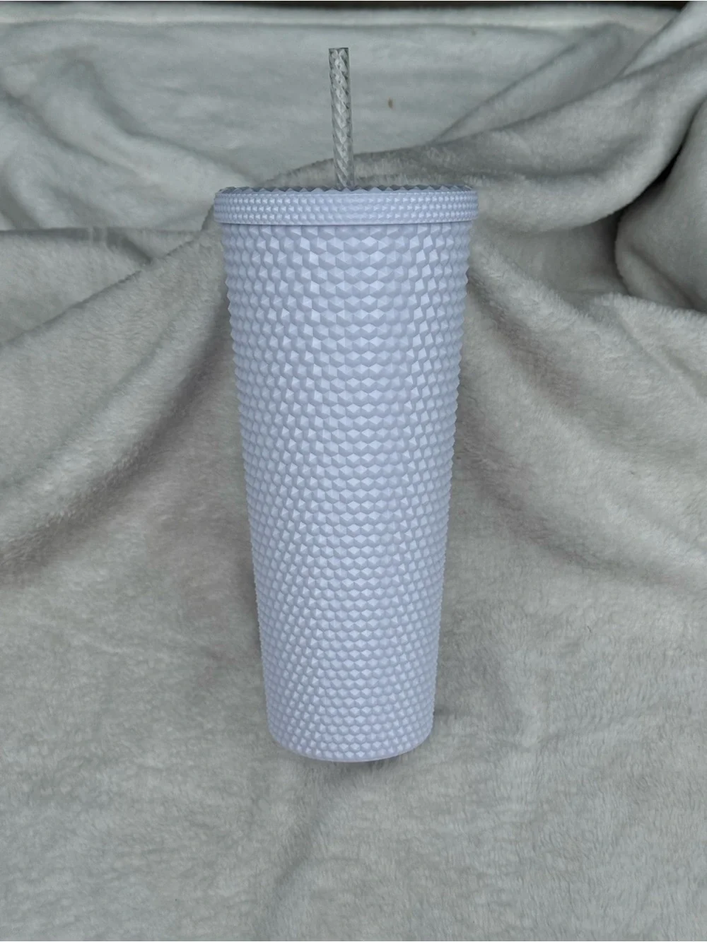 Starbucks Textured Tumbler with Straw - White NWT - Picture 2 of 4